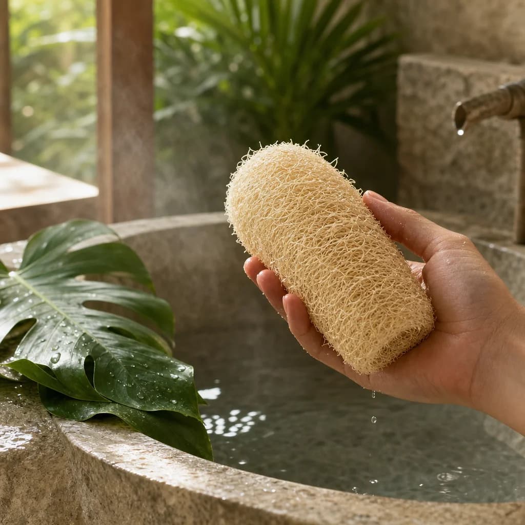 Selvah Natural Loofah — 2-Pack